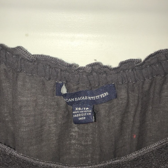 Black American Eagle Embroidered top - Picture 5 of 5